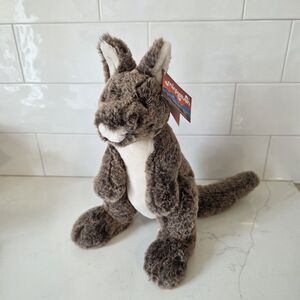 Kangaroo Plush Minkplush Kath The Kangaroo Tomfoolery Australian SUPER SOFT NEW